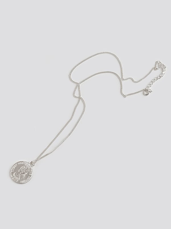 must-have silver coin necklace