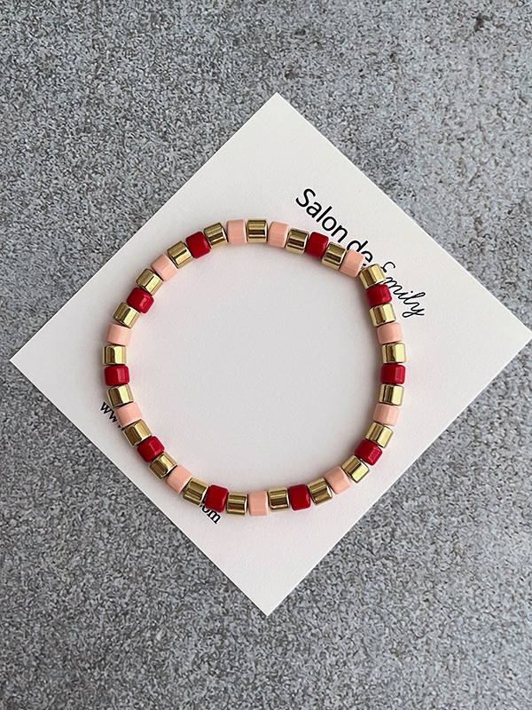 love berry beaded bracelet