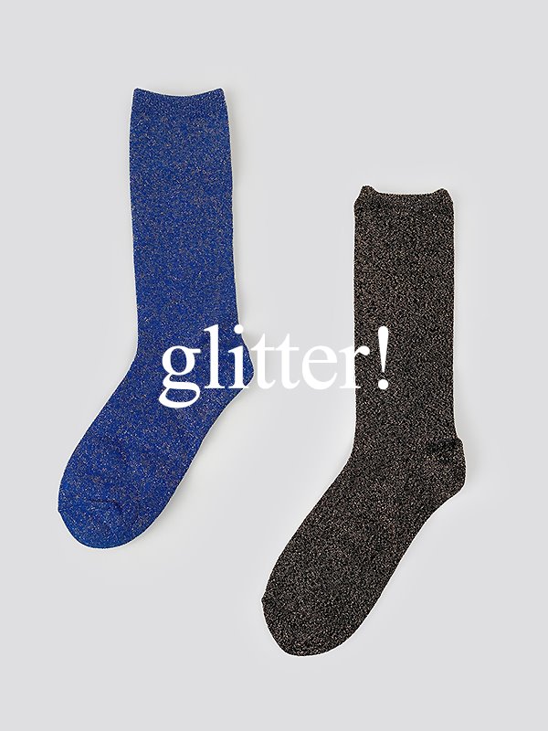 glitter socks set