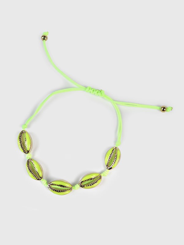 neon shell bracelet &amp; anklet(팔찌/발찌)