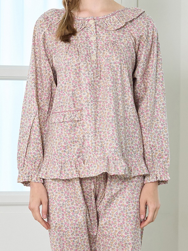 lovely floral pajama set